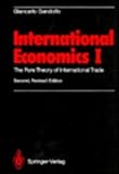 International Economics, Gandolfo, Giancarlo, 0387581332