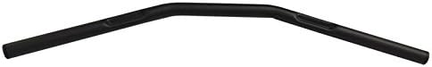 AlphaMoto FLAT BLACK 1" DRAG BAR BARS 28" WIDE HARLEY CHOPPER CUSTOMS DIMPLED