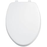 American Standard 5311.012.020 Laurel Elongated Toilet Seat with Cover, White