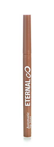 Eternal Automatic Twist Up Water Resistant Lip Liner - Easy Glide-on, Long Lasting and Non-Smudge Retractable Lip Pencil with Pigments and Professional Creamy Matte Finish (Nude)