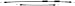 Dorman 924-351 Rear Right Door Latch Release Cable Compatible with Select Ford Models (OE FIX)