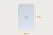Qi Wireless Power Charger Inductive Mobile Phone Charger for Samsung Note3 S3 I9500 S5 Nexus5 Lumia 920 820 HTC 8x (White)