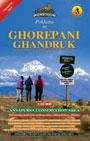 Pokhara to Ghorepani Ghandruk Trekking Map (Himalaya Trekking Maps) by
