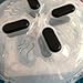 New Life Style Products Magnetic Microwave Splatter Cover, Microwave Plate Guard Lid With Steam Vent