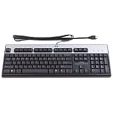 HP Standard Keyboard - Keyboard - USB - silver, carbonite
