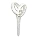 Oasis Supply Cupcake/Cake Double Wedding Ring Picks, 2-Inch, Silver, 12-Pack