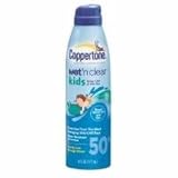 Coppertone Wet 'n Clear Kids Continuous Spray, SPF 45+, 6 fl oz