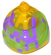 XiaXia Pets Hermit Crab Shell Green, Yellow Purple Design