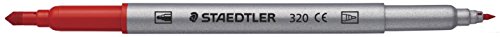 STAEDTLER double ended fiber-tip markers, for sketching, drawing, illustrations, and coloring, 36 vibrant colors, washable, 320 C36 LU