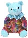 Ty Beanie Baby March Aquamarine Birthstone Teddy Happy Birthday Bear
