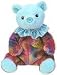 Ty Beanie Baby March Aquamarine Birthstone Teddy Happy Birthday Bear
