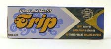 TRIP Clear KING SIZE Transparent Rolling Papers - 40 Booklets per Box