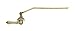Danco 11096 Toilet Tank Lever, Polished Brass