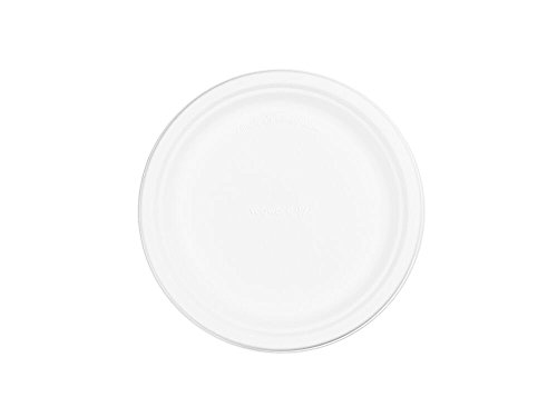 Vegware P013 Bagasse plate, 9" (Pack of 50)