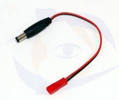 JST Female to 2.1mm Barrel Connector - Any voltage - Great for RC equipment - No soldering - Great for drones and Quadcopters