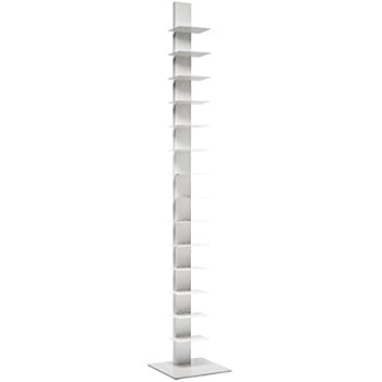 Sapiens Original Bookcase Sintesi H.79,6 inches (14 shelves) White