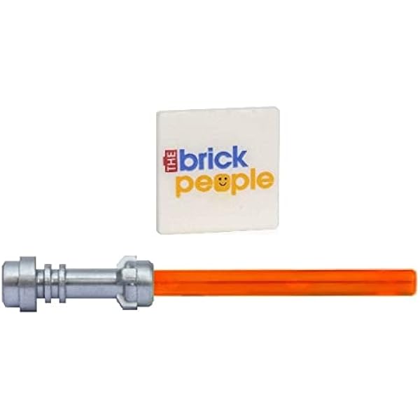 lego orange lightsaber