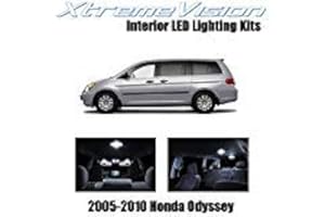 XtremeVision Interior LED for Honda Odyssey 2005-2010 (11 Pieces) Pure White Interior LED Kit + Installation Tool