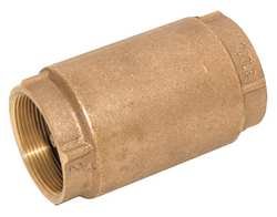 Industrial Grade 6AJY3 Check Valve, 1 In, Threaded, Bronze