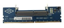 JET-5608AK - (DDR4 SODIMM to DIMM Adapter w/ Metal Guide)