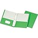 2-Pocket Paper Folders with Fasteners, Color Vary, Brand Vary, Pack of 10