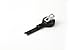 KEY-BAK MINI-BAK Twist Free Retractable Badge Holder with 36