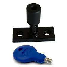 LOCKING CASEMENT STAY PIN POWDER COAT BLACK