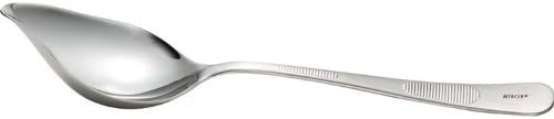 Mercer Plating Tools Stainless Steel Saucier Spoon with Spout M35142 by MERCER
