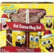 1 X Spongebob Hot Cocoa Mug Set, 2 Mugs and Cocoa Mix Included