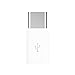 USB C Adapter to Micro USB [6 Pack], Converts USB Type C (Male) to Micro USB (Female) Syncing and Charging Compatible Galaxy Note 8 S8 Plus Google Pixel 2XL MacBook Pro and More,(White