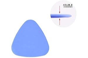 10 Piece Universal Triangle Plastic Pry Opening Tool for iPhone Mobile Phone Laptop Tablet LCD Screen Case Disassembly Blue Guitar Picks by Deal Maniac