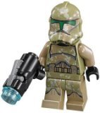LEGO Star Wars LOOSE Minifigure Kashyyyk Clone Trooper with Firing Blaster