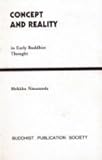 Concept and Reality in Early Buddhist Thought cover