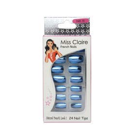 Miss Claire Miss Claire French Nails 24 Tmn10 (Ecp 16), White, 1 Count,