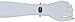 Armitron Women's 75/3447BKSV Diamond Accented Black Dial Silver-Tone Bangle Watch