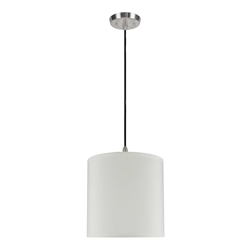 Aspen Creative 71003 1-Light Hanging Pendant Ceiling Light with Transitional Ha…