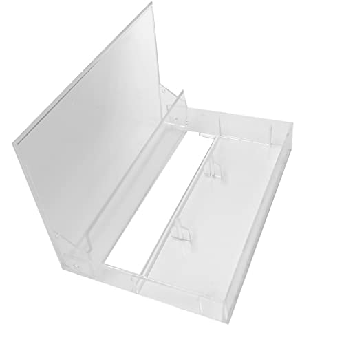 Evelots Cassette Tape CasesClear Plastic StorageAudioNo Scratch/Dirt