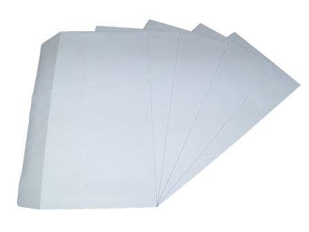 200 x DL Plain White SELF Seal Envelopes 120x210mm SS, 90gsm