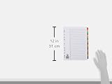 Q-Connect 1-31 Index Multi-punched Reinforced Board A4 White KF01522 view 2