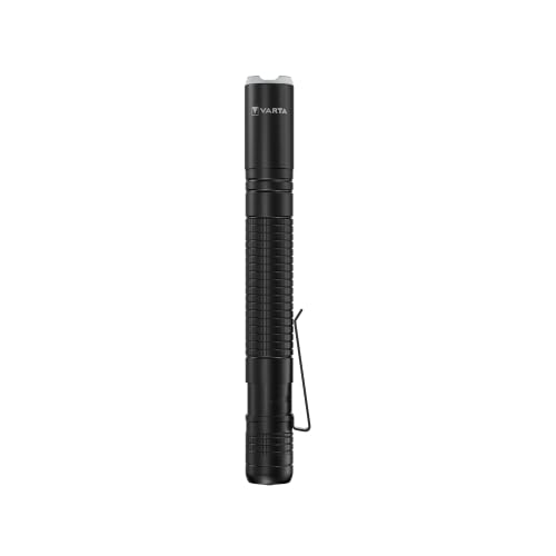 VARTA LED Torch, Aluminium Light F10 Pro, 3 Light Modes, Black