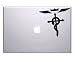 Full Metal Alchemist Logo Macbook Vinyl Sticker Laptop Skin