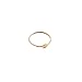 HONEYCAT 24k Gold Plated Tiny Circle Ring | Madewell, Minimalist, Delicate Jewelry, Celebrity Style