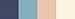 CoverGirl Exact Eyelights Eye Brightening Shadow, Radiant Blues 710, 0.19-Ounce Pan (Pack of 2)
