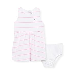Tommy Hilfiger BABY STRIPED DRESS SLVLS baby-jongens Gekleed