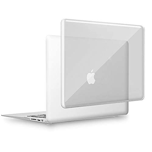 For MacBook Air 13 inch Case (Models: A1466 & A1369, Older Version 2010-2017 Release), Protective Plastic Hard Shell Case Cover, (Air 13" A1369 A1466,Clear/Crystal)