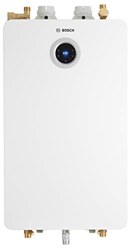 Bosch Greentherm T9800 SE 160 Tankless Water Heater, 9 GPM Whole Home Hot Water System, Natural Gas or Propane Compatible, High-Efficiency Condensing Design, Indoor Wall Mount