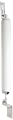Prime-Line Products K 5158 Screen Door Closer, Lite Duty, White