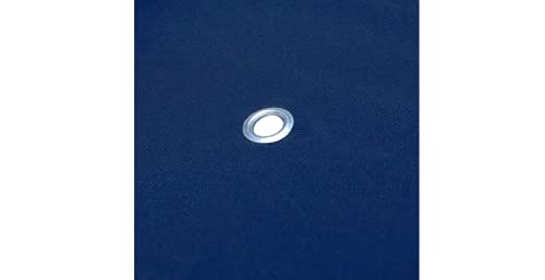 Dachplane für Pavillon mit Kaminabzug Gartenbauten Pavillon-Rahmen Dächer für Pavillions stabil 310 g/m² 4×3 m Blau – Bild 4