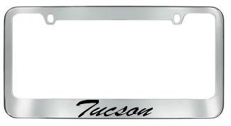 Tucson Script License Plate Frame