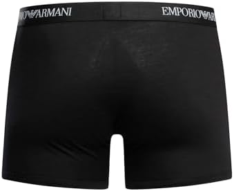 Herren-Boxershorts, Schwarz/Schwarz/Schwarz, S